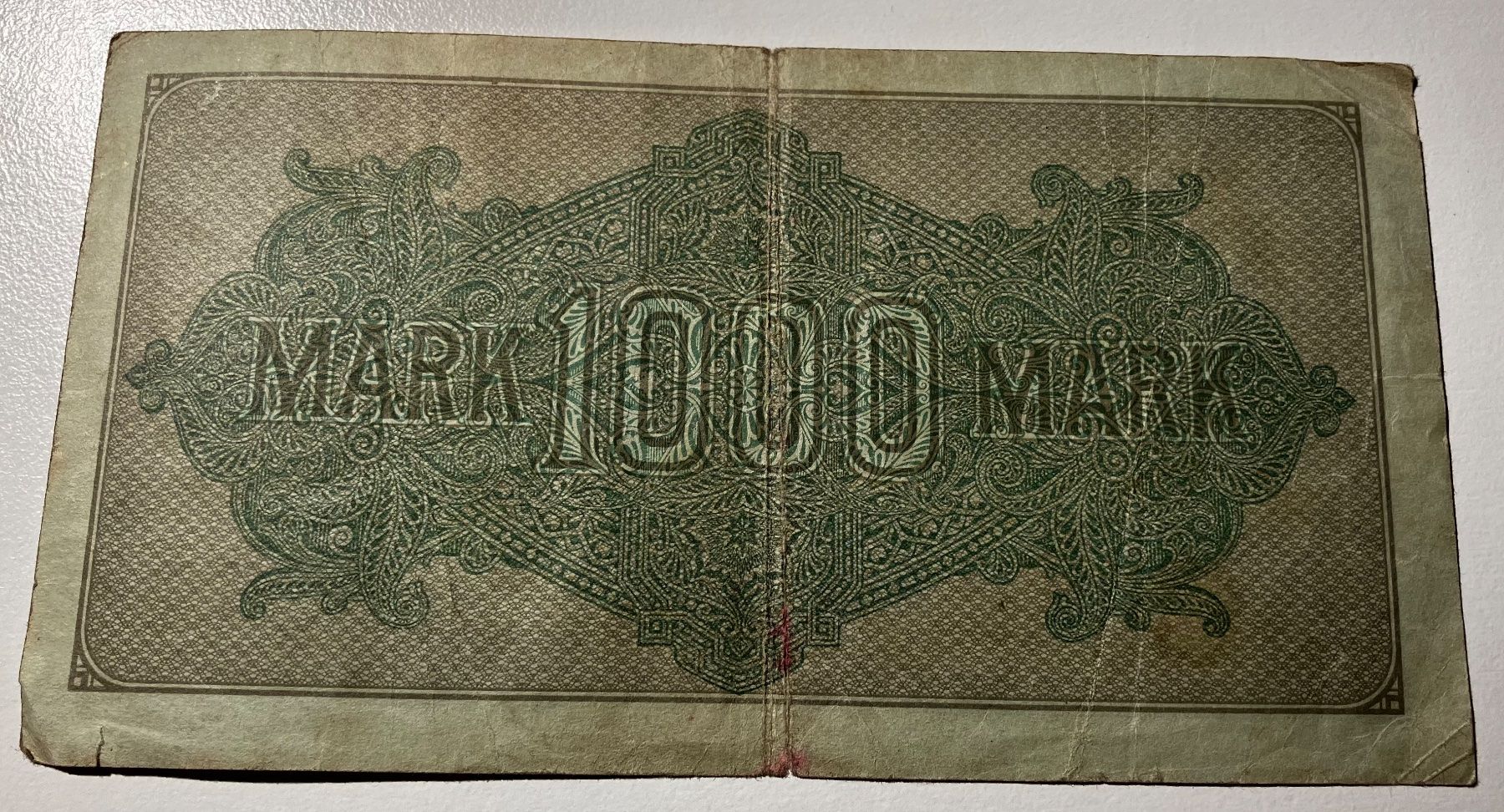 Banconote: Deutschland 1000 Mark 1922 – Usato da Algetshausen venduto da Carrhard 1