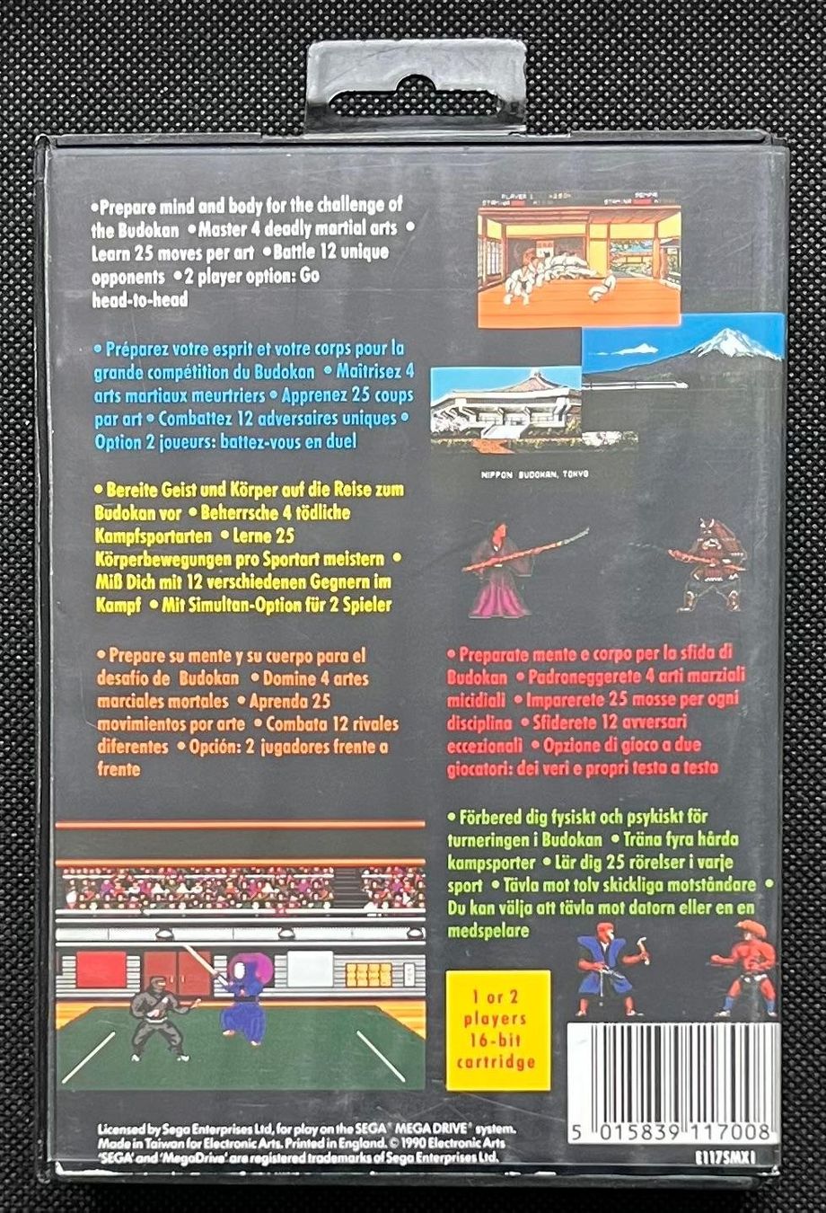 Giochi: Budokan Sega Mega Drive – Usato da Schachen LU venduto da retrogamer 1