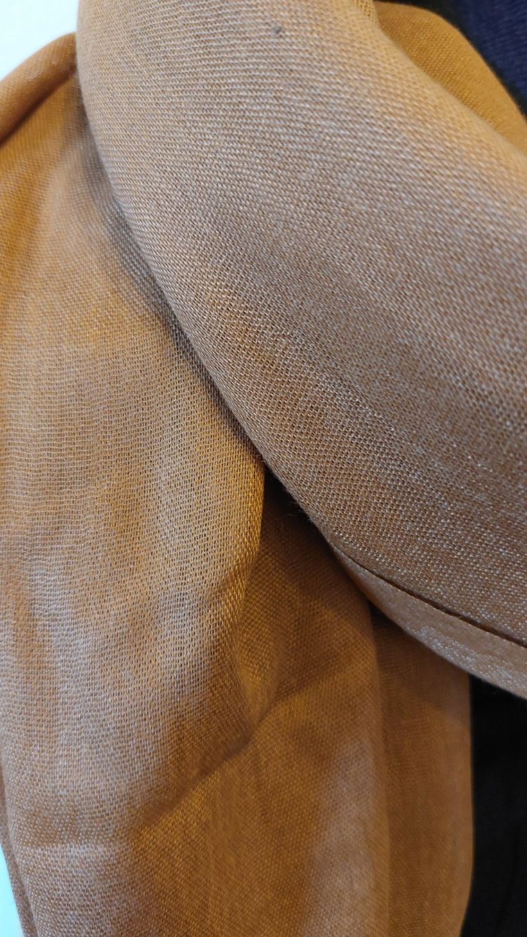 Foulard & Sciarpe: Weiche Pashmina Schal braun – Nuovo e nell'imballaggio originale da Zollikofen venduto da Blackie 2