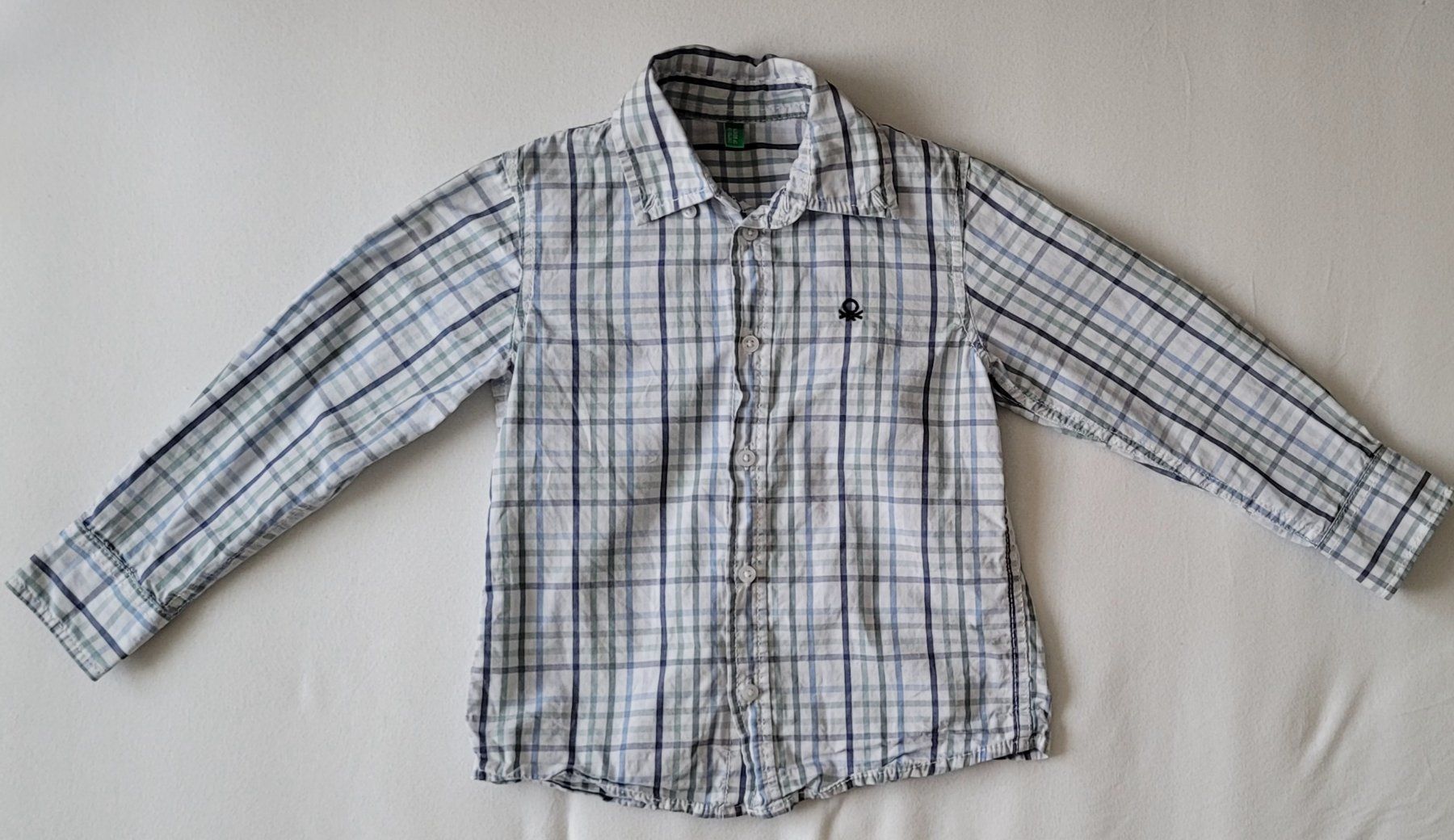 Benetton Camicie, T-shirt & Polo: 2 Benetton Hemden Gr 110 – Usato da Affoltern am Albis venduto da nyi_ph9f 1