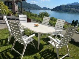 Gartentisch mit 6 Stühlen / Tavolo di giardino con 6 sedie