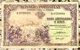 2,5 Angolares Angola 1948!!! Rarität!!!