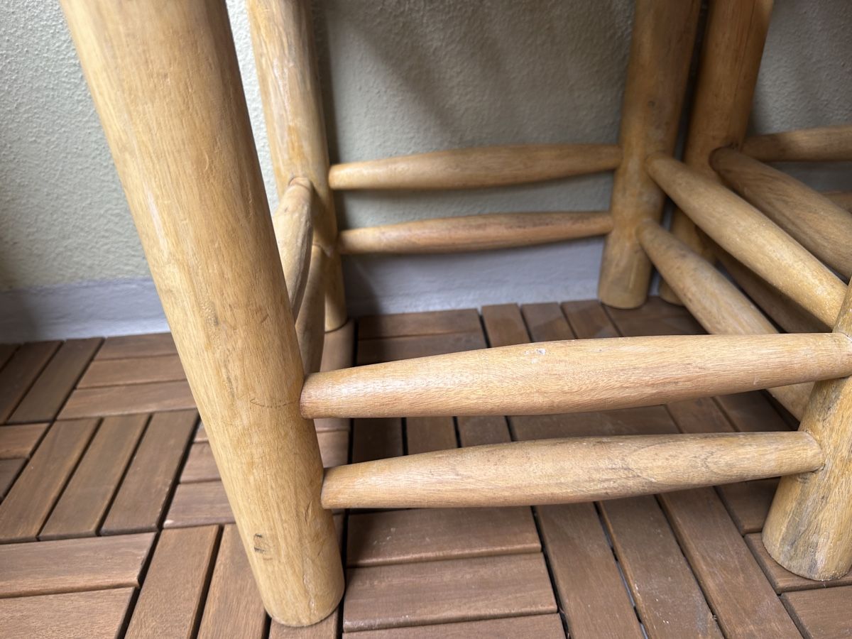 Sgabelli: Hocker boho geflochten  – Usato da Zürich venduto da aquaya01 2