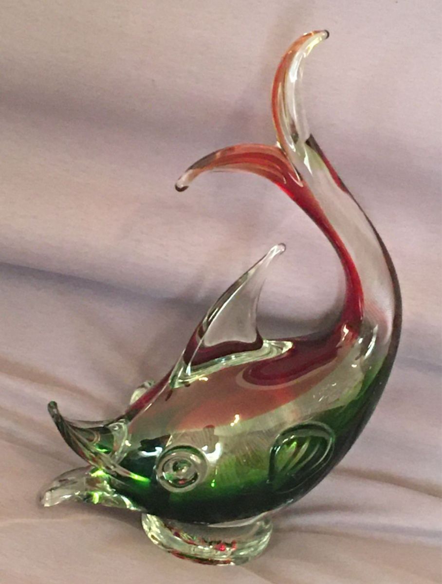 Statuette: Glas - Fisch – Usato da Wangen b. Olten venduto da Finolino28 1
