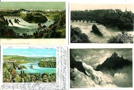 Rheinfall Neuhausen 4 AK SH 1 ab 1902 sehr gut erhalten
