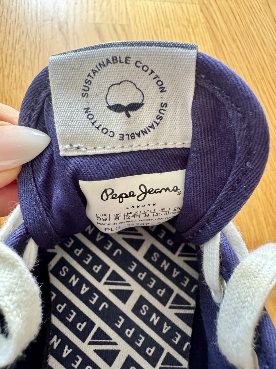 Pepe Jeans Scarpe da uomo: Leichte Sneaker von Pepe Jeans – Nuovo (secondo la descrizione) da Zollikofen venduto da AureusManus 3