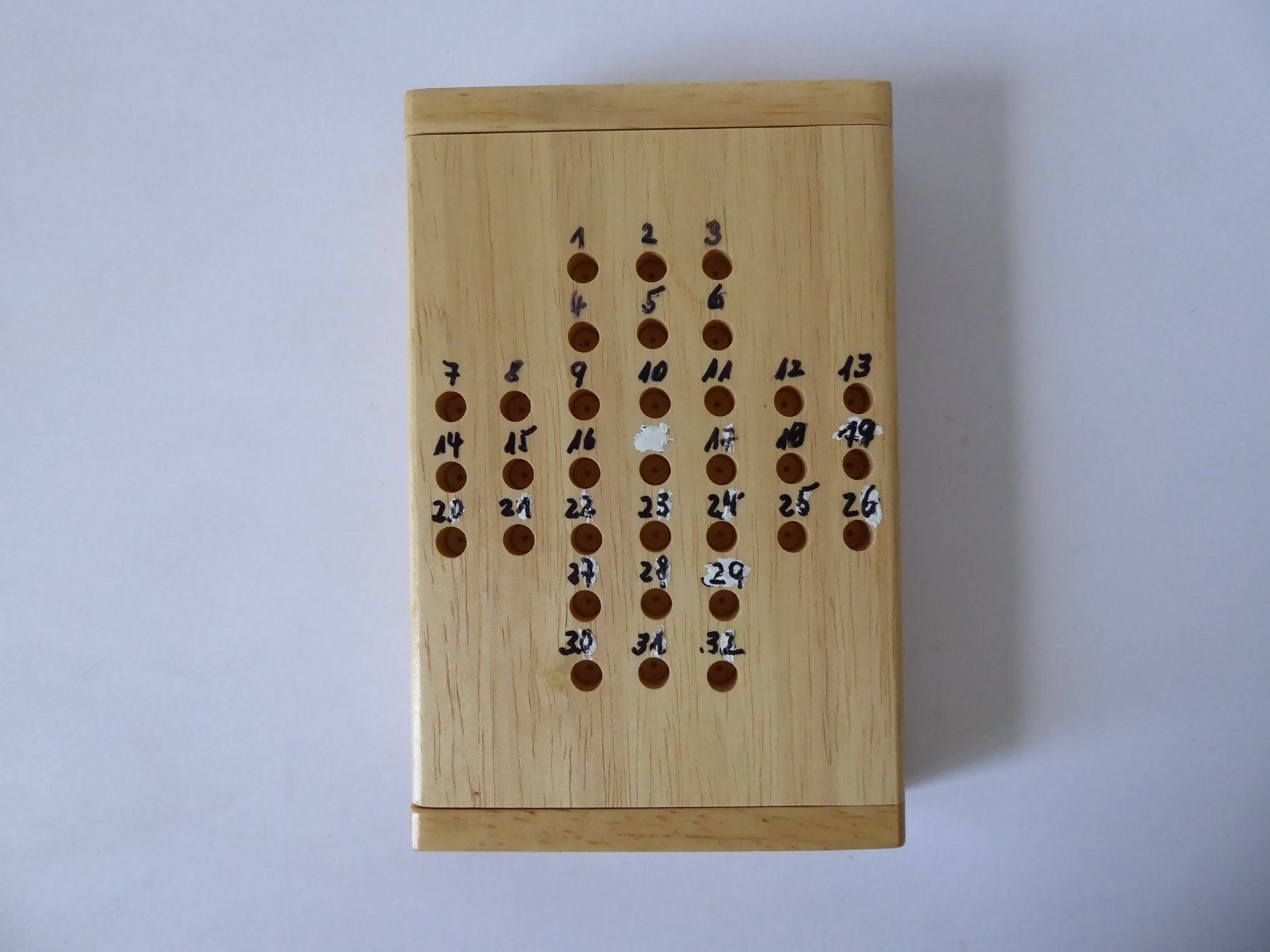 Giochi: Tolles Solitaire m. Holzbox, Carlit 2001 – Usato da Turbenthal venduto da Panau 2