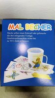 Neu! Malbecher mit 6 Farbstiften