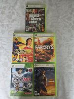 Lot 5 Jeux Xbox 360 – GTA IV, Halo 3, Far Cry 2 & PES
