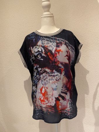 Sommerliches Shirt von OUI Grösse 38