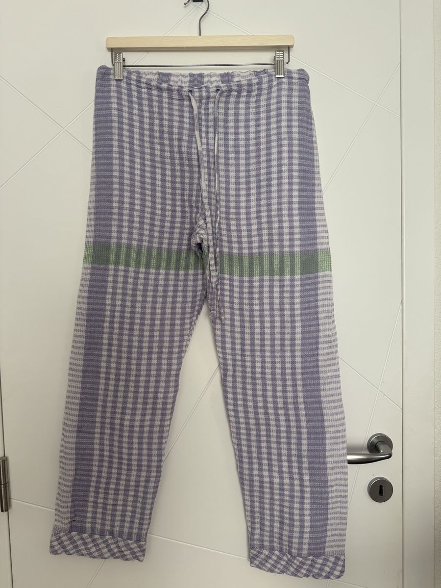 Ensoie Pantaloni: Ensoie checkered trousers S – Usato da Weiach venduto da Wlodarek