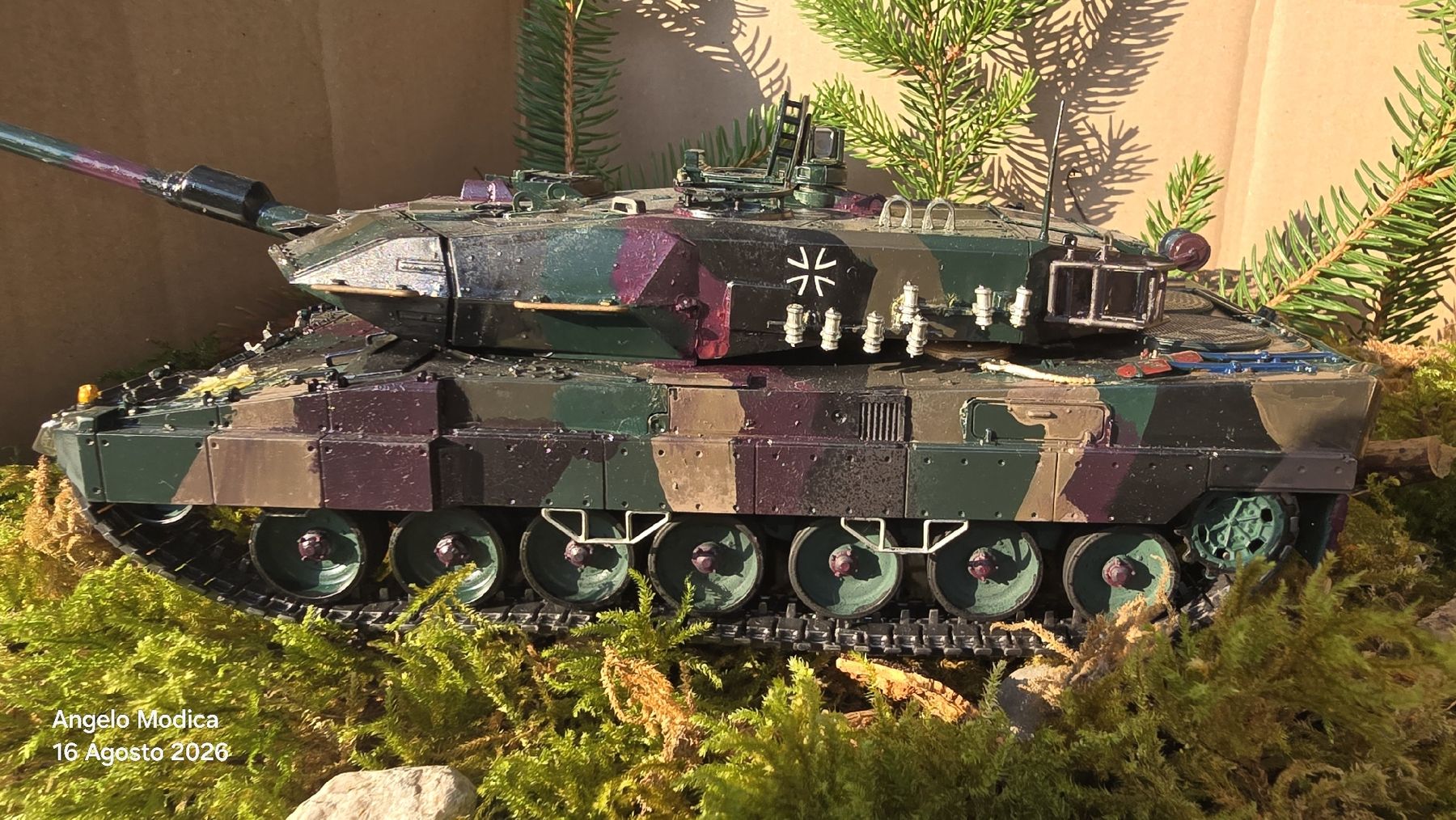 Modellbausätze & Standmodelle: Leopard 2 Modellino Statico Livrea Custom – Neu (gemäss Beschreibung) aus Balsthal von cri_8tqn 2