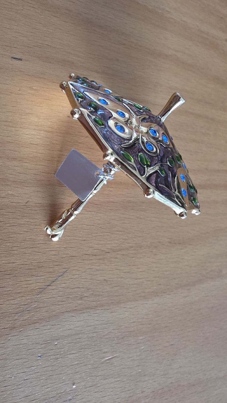 Estée Lauder Flaconi: Estée Lauder Solid Perfume "Butterfly Umbrella" Rarität! – Usato da Binningen venduto da Hofka64