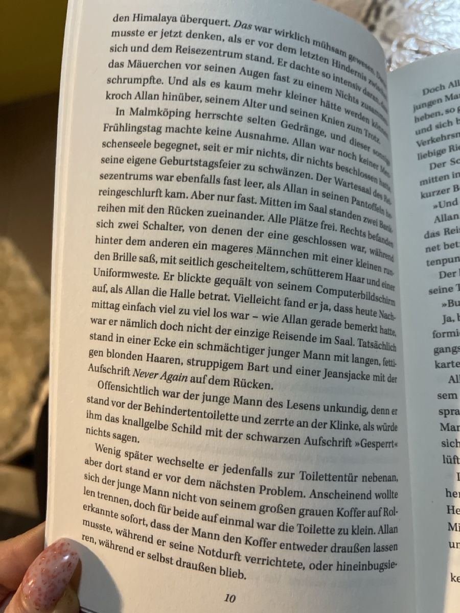 Libri: Jonas Jonasson: Der Hundertjährige - Geniale Story! – Nuovo (secondo la descrizione) da Zürich venduto da Belisimo 7