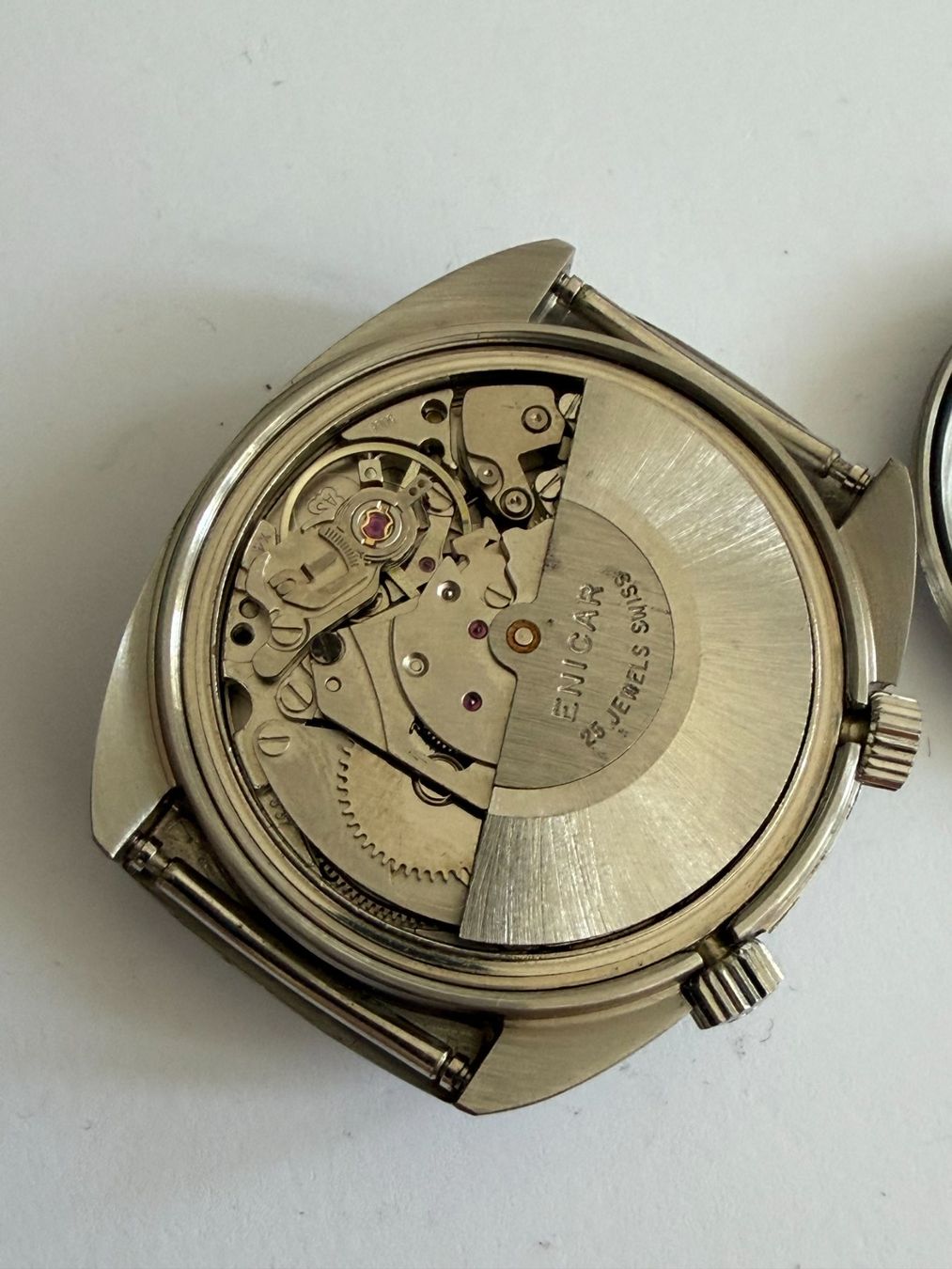 Enicar Orologi: Enicar Star Alarm Automatic – Difettoso da Worblaufen venduto da chronyves 3
