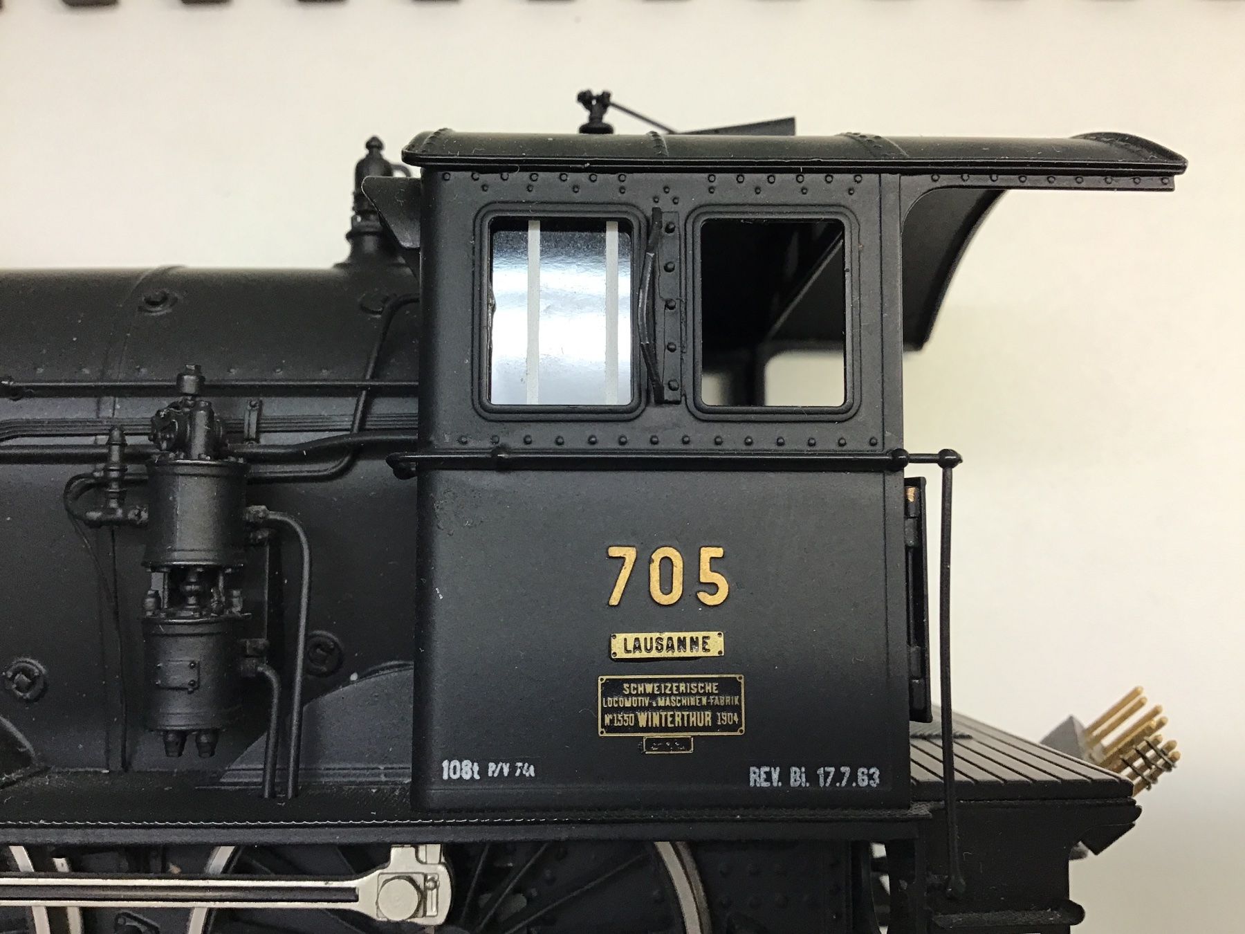 Modellini di ferrovie: SPUR 0 Dampflokomotive 705 - – Usato da Männedorf venduto da Modellbau-wyss 5