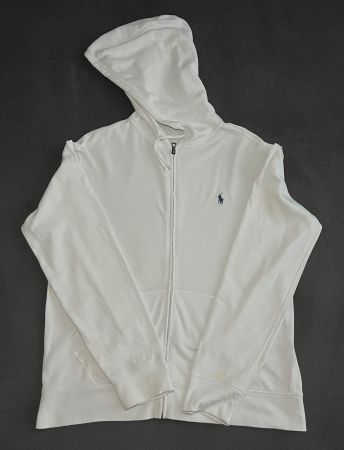 NEU Polo Ralph Lauren Zip Hoodie Gr. L Weiss