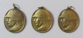 3 ST. MEDAILLE SCHWEIZERISCHE NATIONALSPENDE 1918
