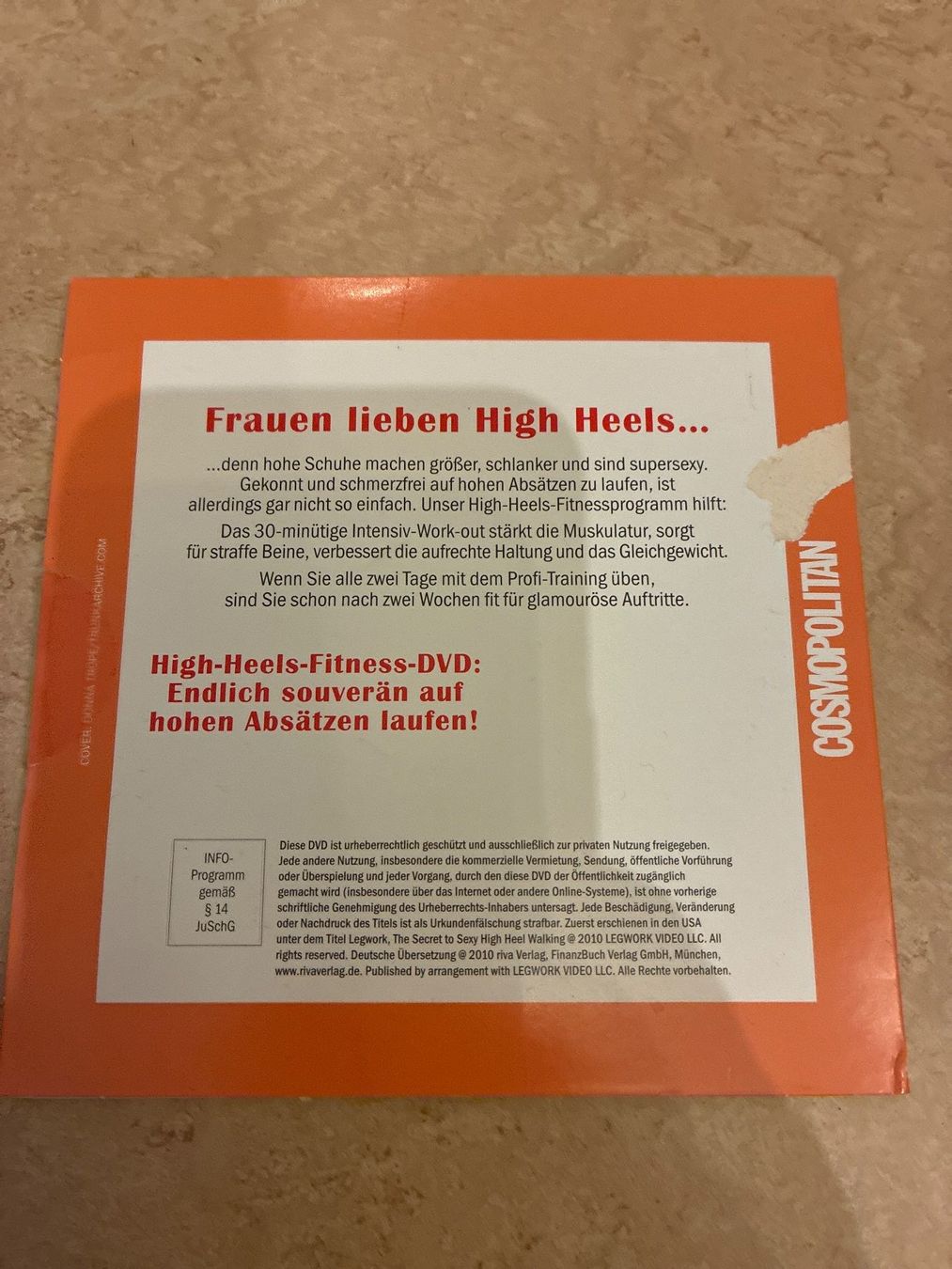 Tutti i DVDs: DVD- Fit für High Heels – Usato da Guntershausen venduto da Gloominati 1