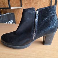 Bottines cuir noir P.41