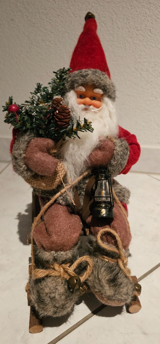 Alle Dekorationen: Samichlaus auf Schlitten/ NEU – Neu und originalverpackt aus Geuensee von jes_9xyk 1