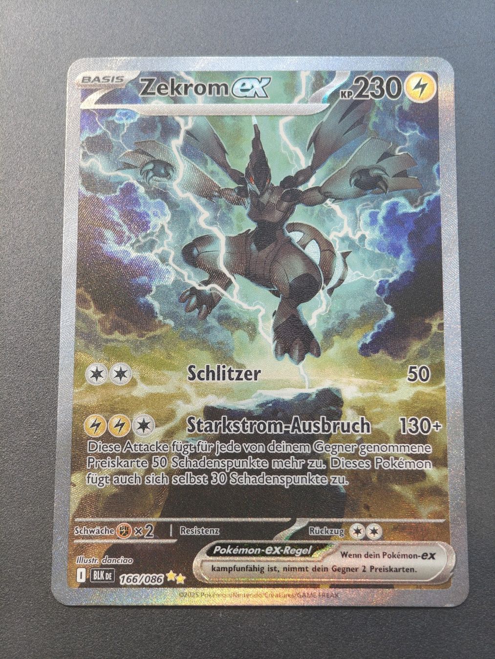 Pokémon Carte collezionabili: Zerkrom ex 166/086 DE – Nuovo (secondo la descrizione) da Therwil venduto da Cordachu_Trade