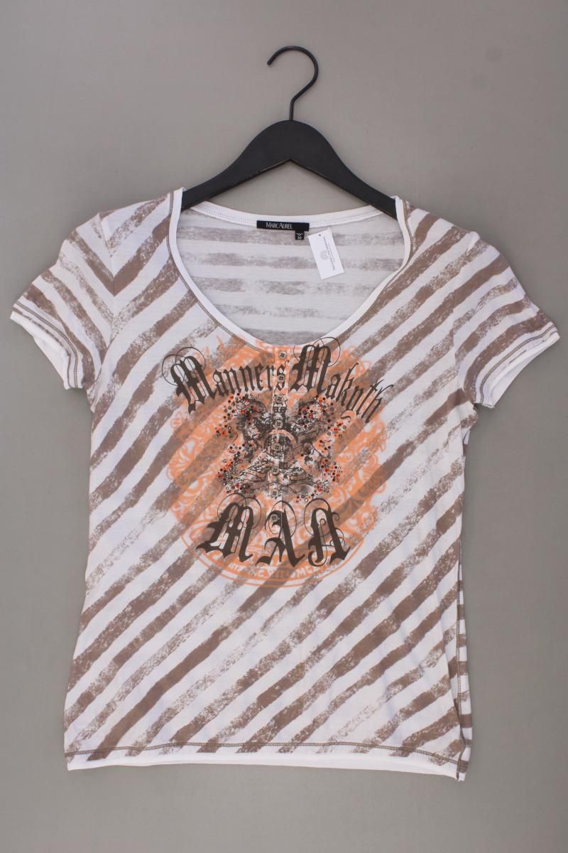 T-Shirts: Marc Aurel Ringelshirt Gr. 36 gestreift – Gebraucht aus Neustadt an der Waldnaab von SecondLifeFashion