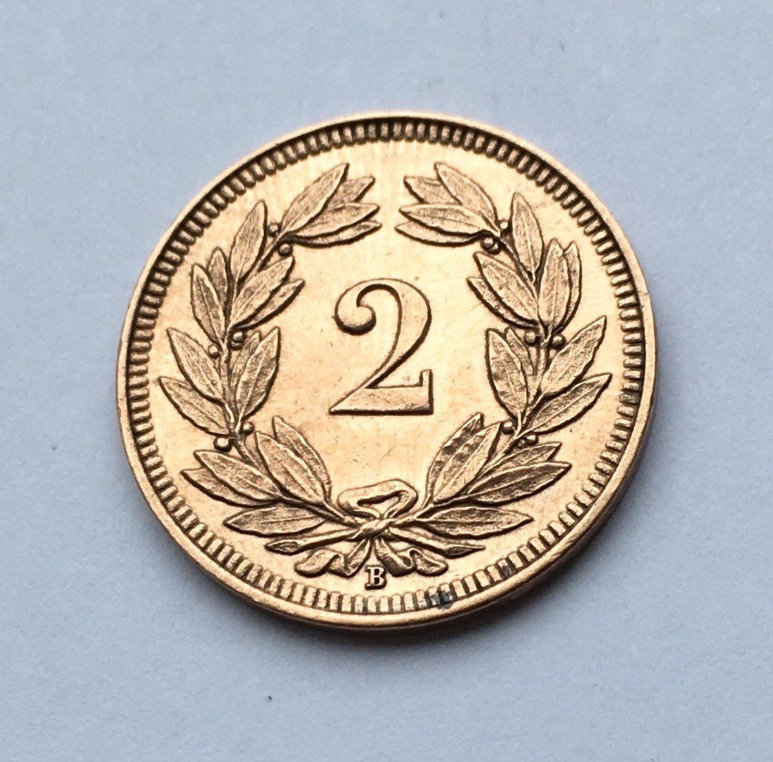 Tutti le monete: 1918 2 Rappen -unz – Usato da Kirchberg SG venduto da Z-Collection 1