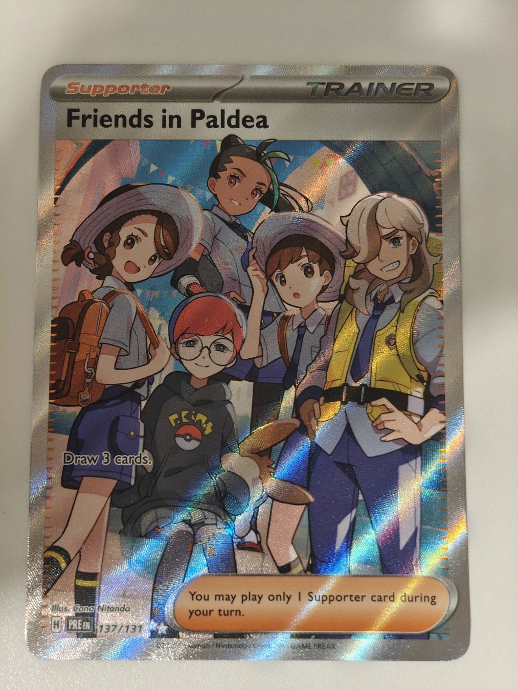 Pokémon Carte collezionabili: Friends in Paldea 137/131 EN – Nuovo (secondo la descrizione) da Therwil venduto da Cordachu_Trade