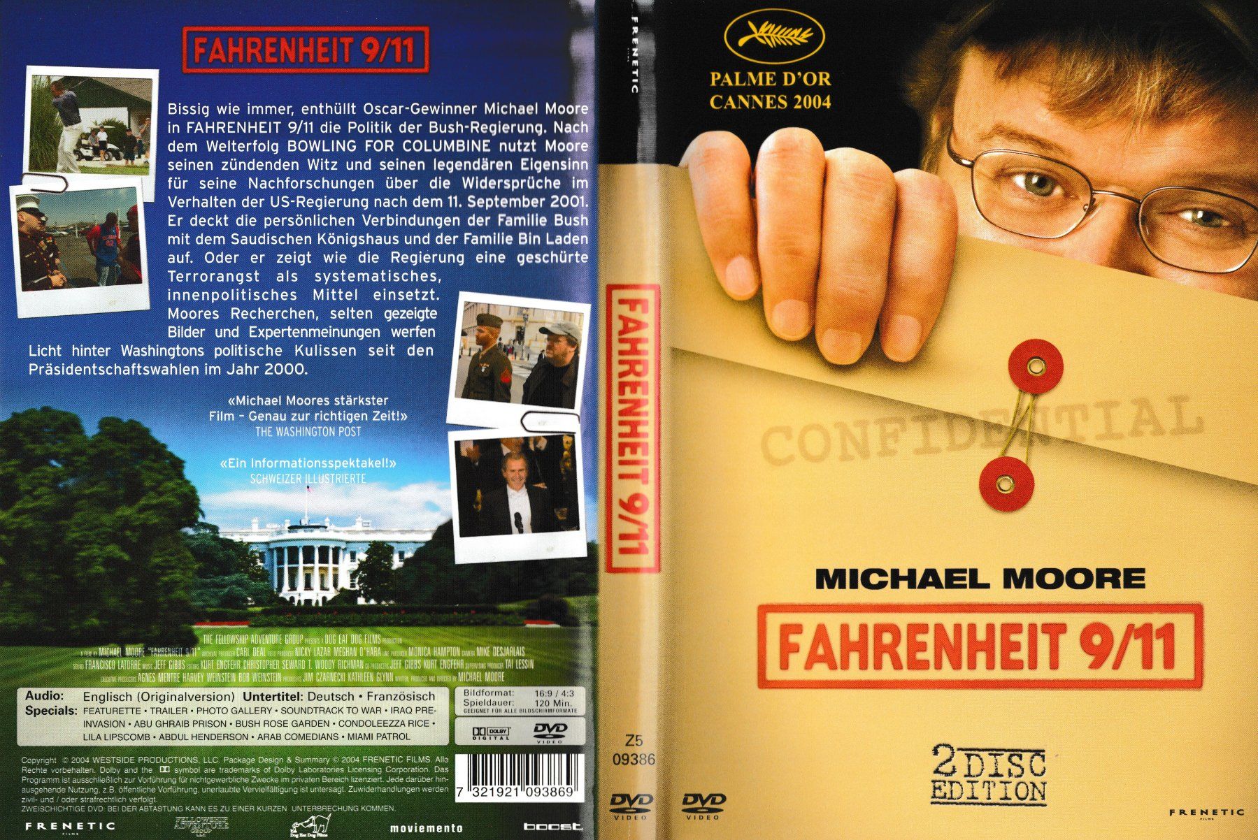 Tutti i DVDs: DVD - Fahrenheit 9/11 – Usato da Langnau am Albis venduto da MediaRescuerKeLoX