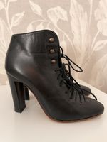 Stiefeletten Michel Perry schwarz Leder Grösse 37