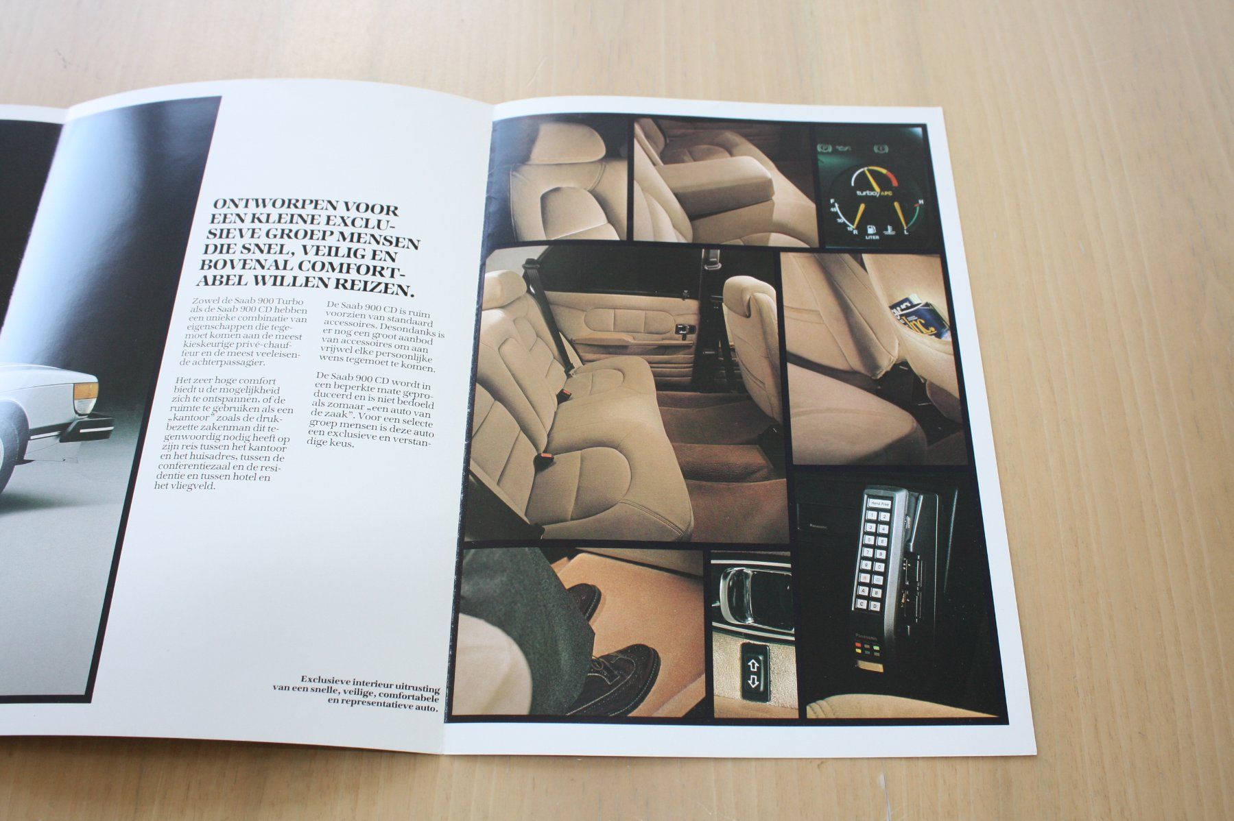 Saab Documenti: SAAB 900 CD Luxusversion Prospekt 1983 NL – Usato da Wikon venduto da erwin400 3