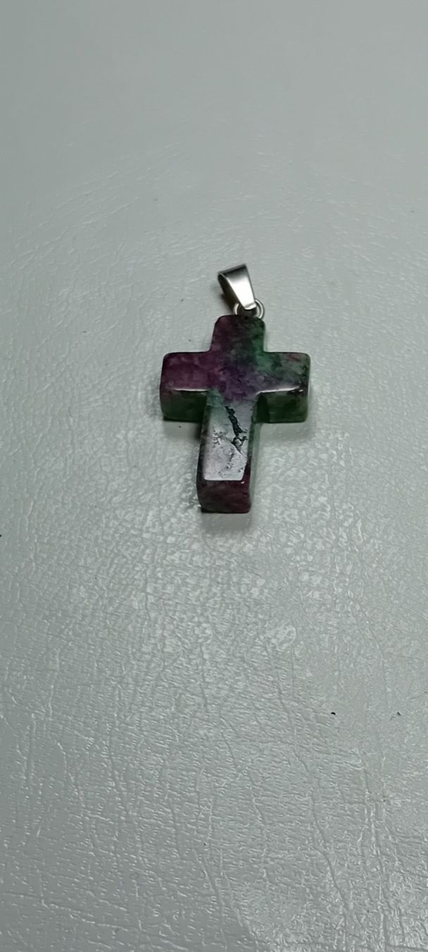 Anhänger: anhänger kreuz,,,rotokhrozit – Neu (gemäss Beschreibung) aus Basel von bij_5hqd 1