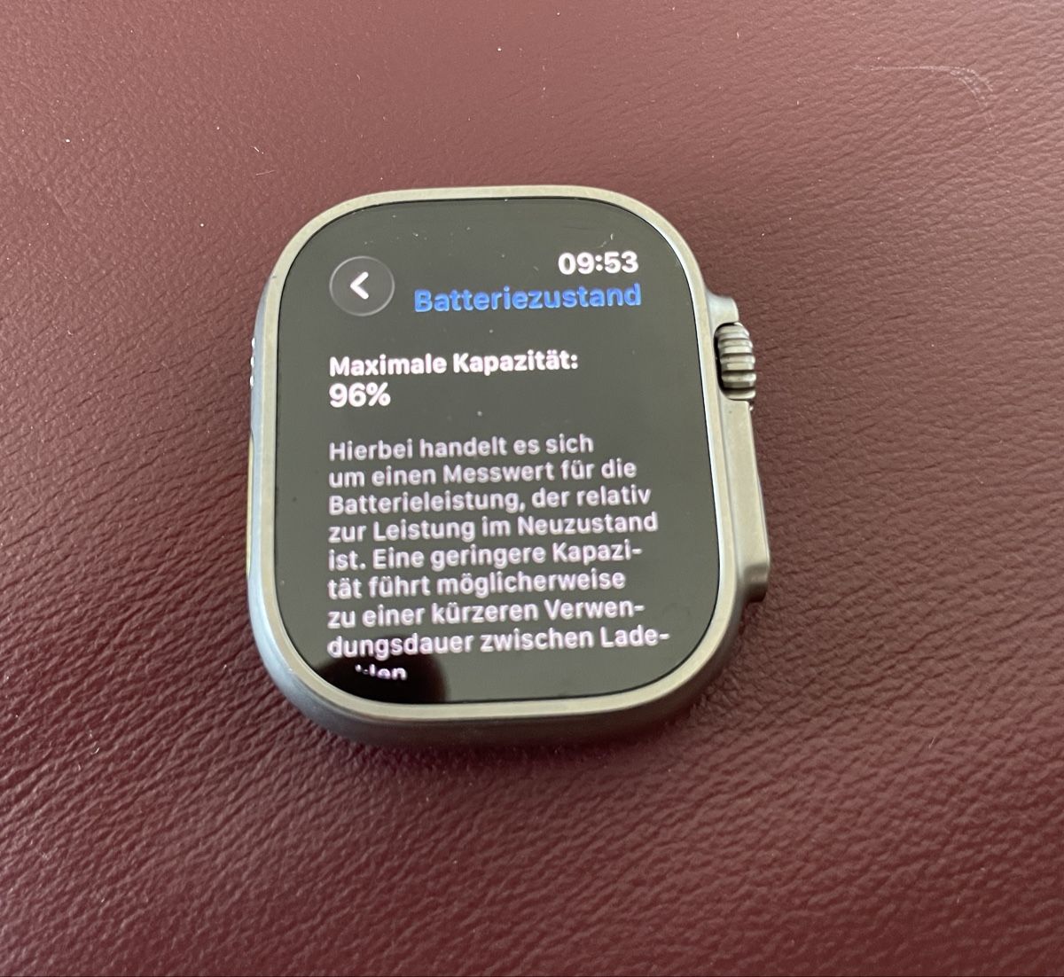 Apple Smartwatch: Apple Watch Ultra 2 (GPS + Cellular) – Gebraucht aus Kirchdorf AG von Domigall.Daniel 5