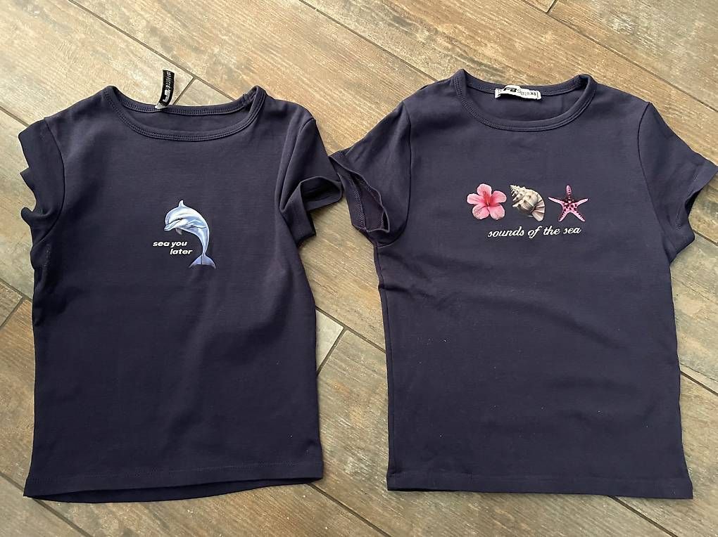 T-shirt: 2 Shirts kurz geschnitten – Usato da Ruggell venduto da knoedifisch