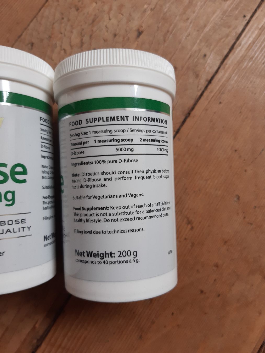 Lebensmittel & Spezialitäten: Ribose 5000mg – Neu und originalverpackt aus Biel/Bienne von lalilullu 2