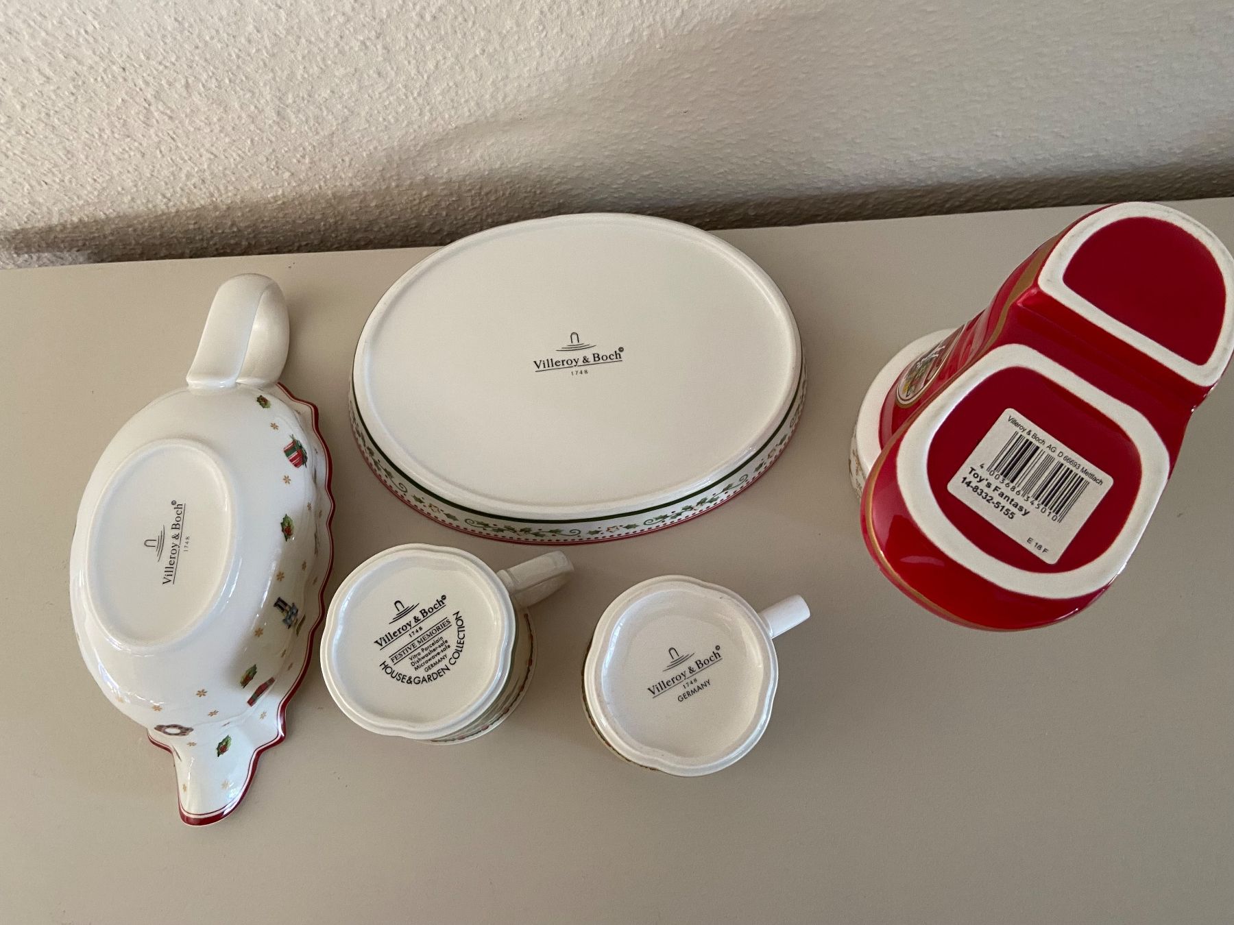 Villeroy & Boch Set di piatti: Villeroy & Boch Weihnachtsgeschirr – Usato da Muttenz venduto da nataschasia 4