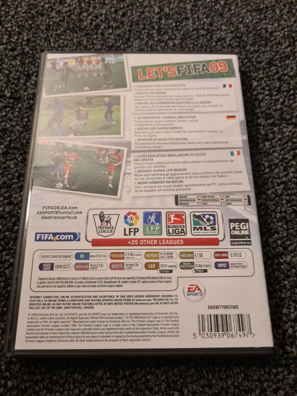Jeux: FIFA 09 PC – D'occasion à Ruswil par jan_bxl5 1