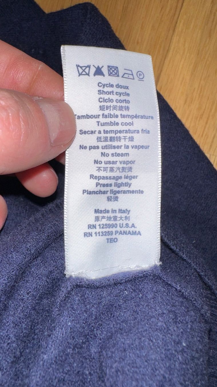 Pullover & Sweatshirts: Faconnable Sweatshirt / Pullover, Blau, Gr. XL, Top Zustand – Gebraucht aus Horgen von Fioko1984 6