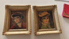 Zwei Huldah Bilder im Set guter Zustand