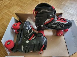 Rollschuhe FILA rot/schwarz Grösse 39-42