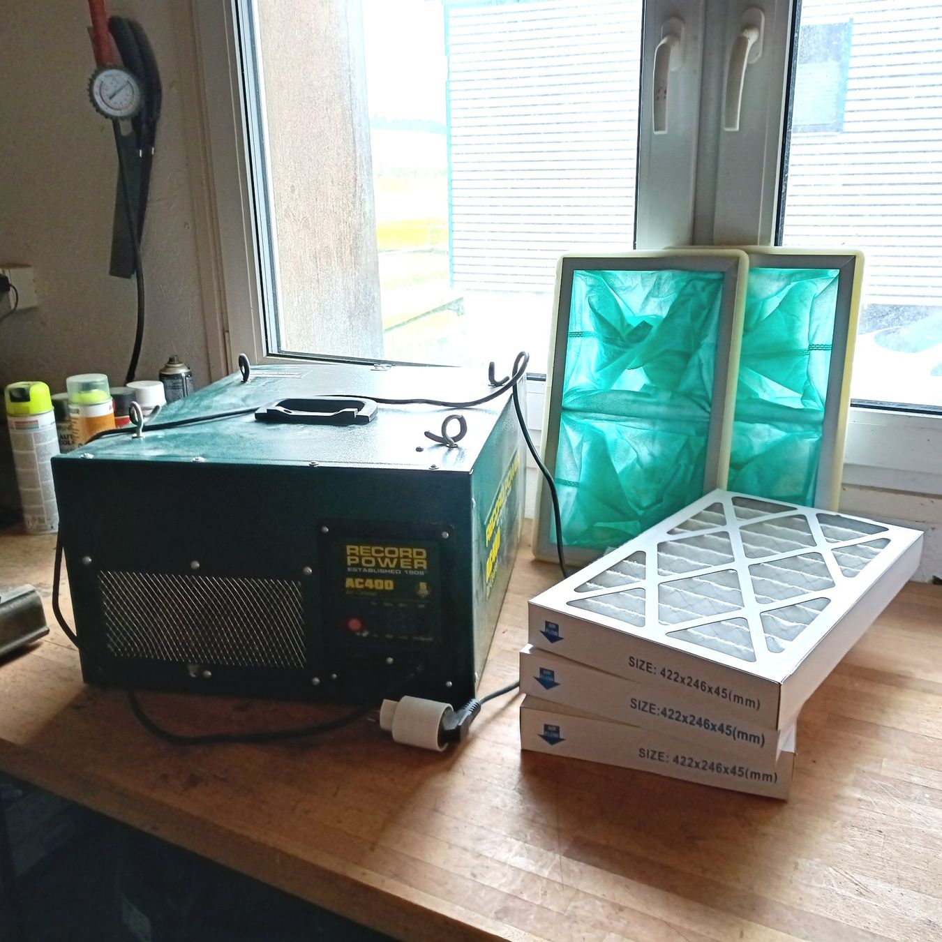 Purificatori d'aria: RECORD POWER Luftfiltersystem AC400 – Usato da Winterthur venduto da silvanscherrer