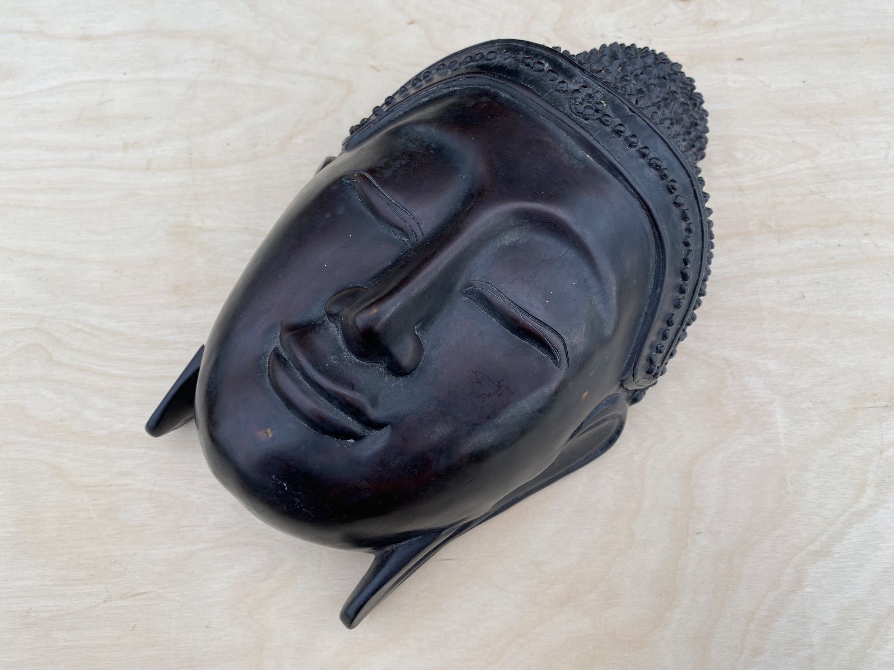Maschere: schöne alte Buddha Maske – Usato da Feldbach venduto da Olive1
