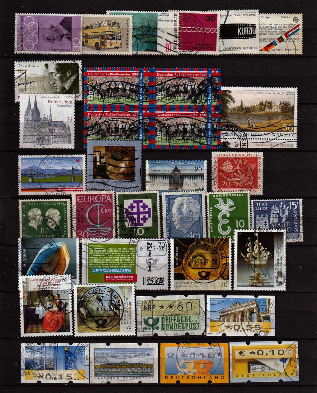 Tutti i francobolli: Deutschland Diverse Briefmarken – Usato da Arlesheim venduto da gaugi43
