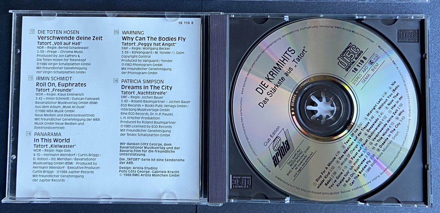CD: Diverse CD Fernseh / Filmmusik – Usato da Böckten venduto da Hansi36 4