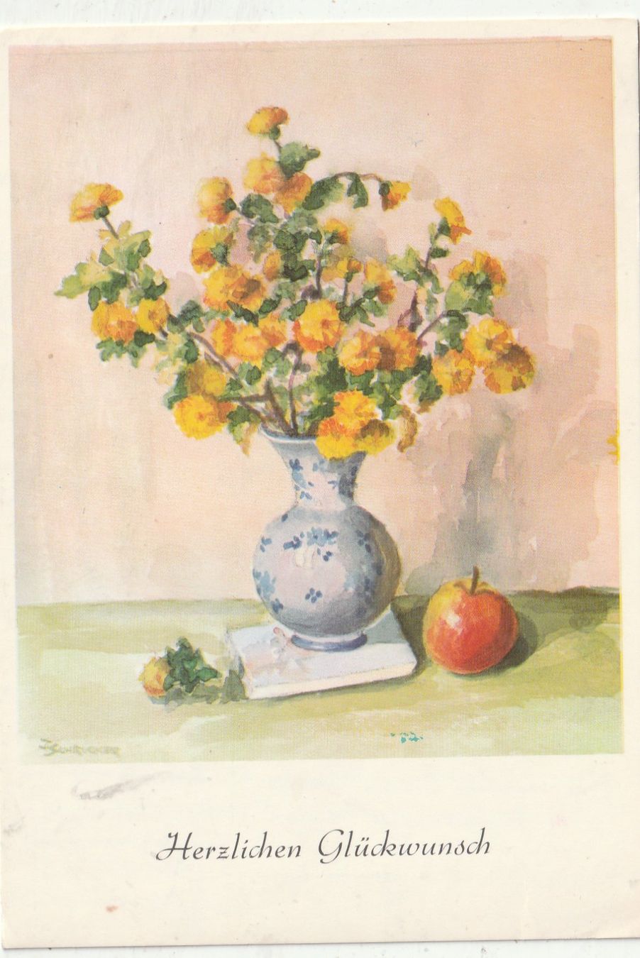 Cartes postales: Gruss Blumenkarte – D'occasion à Lumbrein par made02