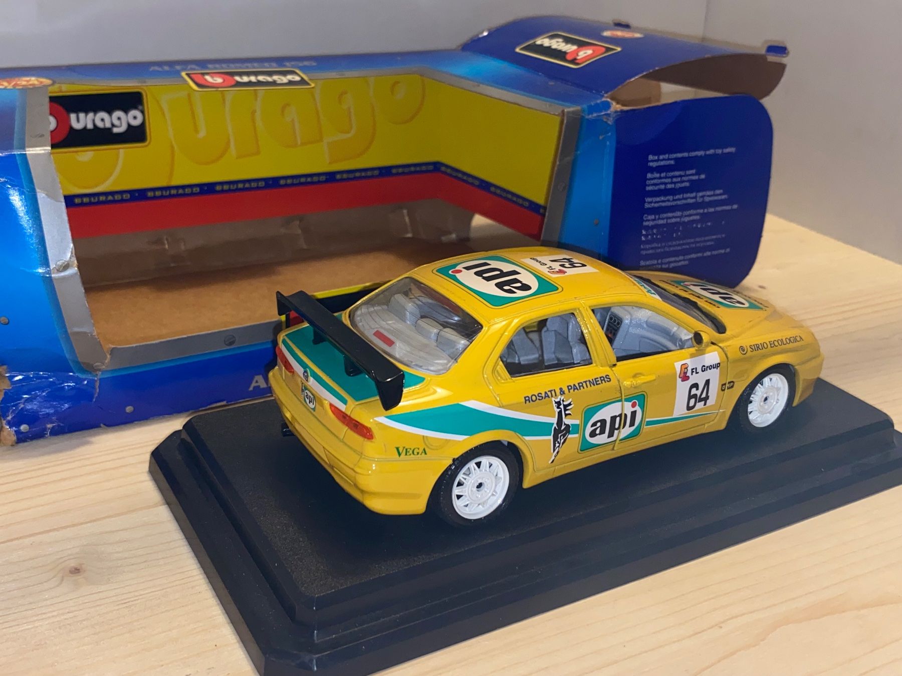 Alfa Romeo Modellini d'auto: Alfa Romeo 156 Racing API 1/24 – Nuovo (secondo la descrizione) da Wohlen AG venduto da PrivatSammlung 2