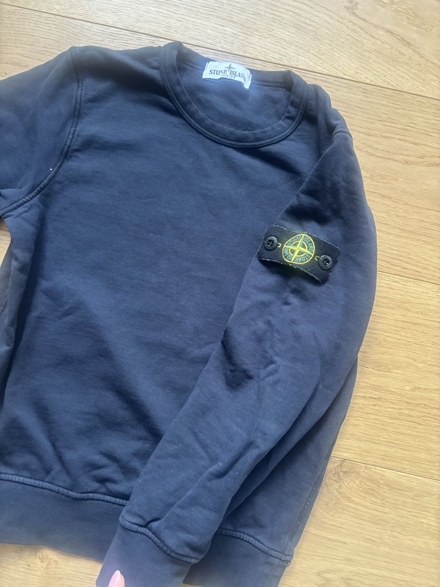 Stone Island Maglioni & Felpe: Stone Island Pullover, Navy, Gr. 128 – Usato da Augst BL venduto da fine-art 3