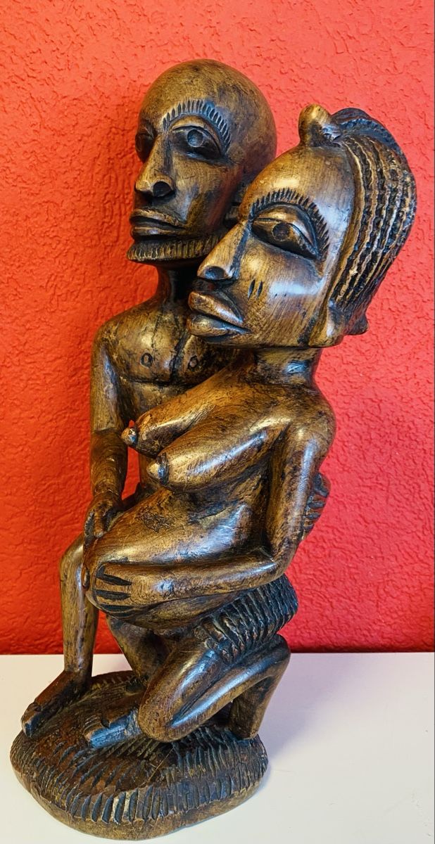 Skulpturen & Statuen: Afrikanische Holzskulptur - Liebe und Fruchtbarkeit – Gebraucht aus Zäziwil von Emlea 2