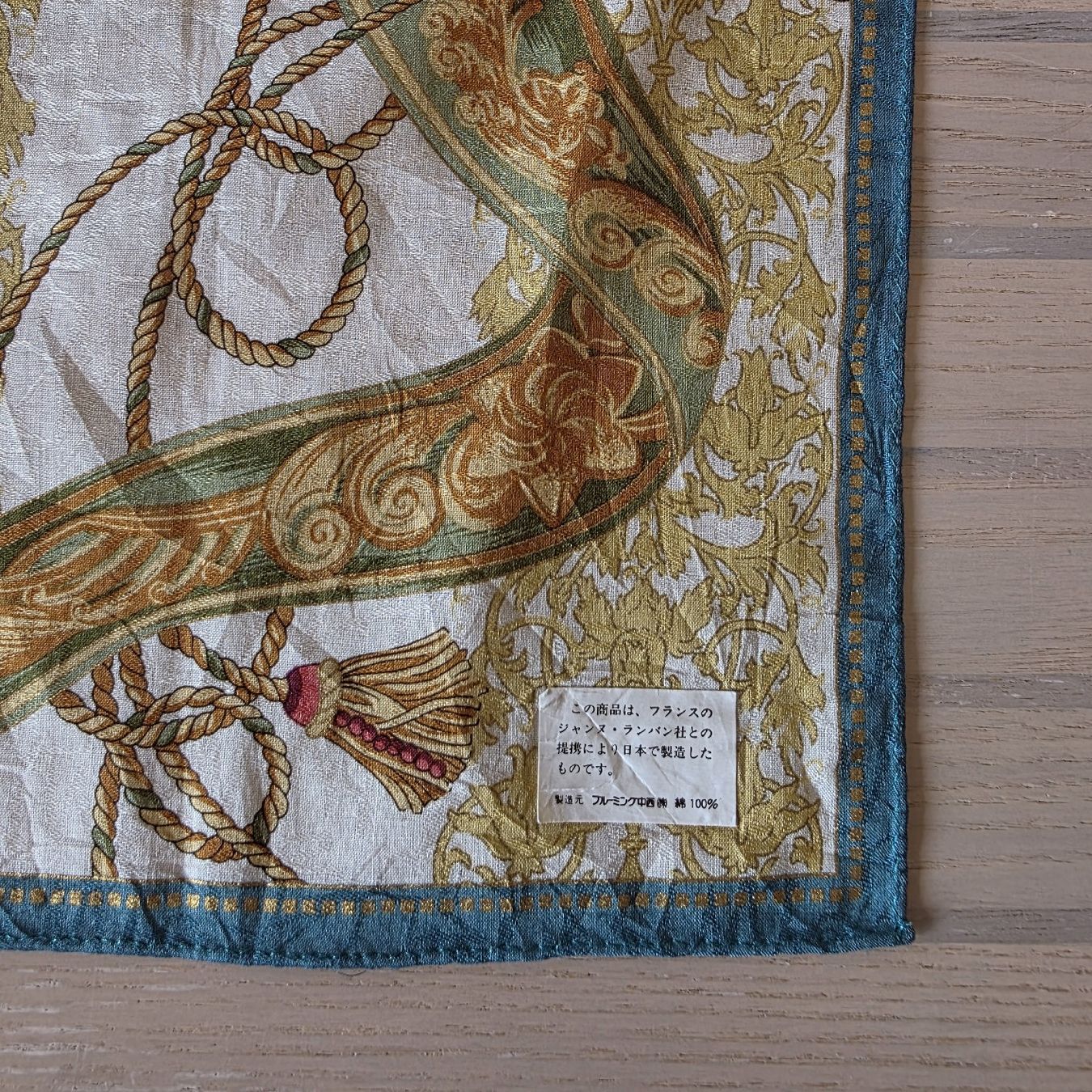 Lanvin Foulard & Sciarpe: LANVIN Paris Baumwolltuch 50x50 cm – Nuovo (secondo la descrizione) da Zürich venduto da LIMAR 4